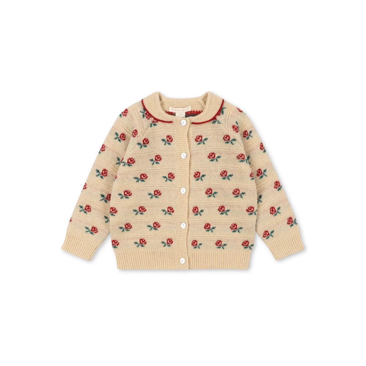 Konges Sløjd-Belou Collar Cardigan Rose