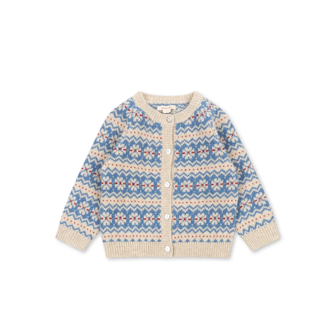 Konges Sløjd-Billi Knit Cardigan Blue Multi