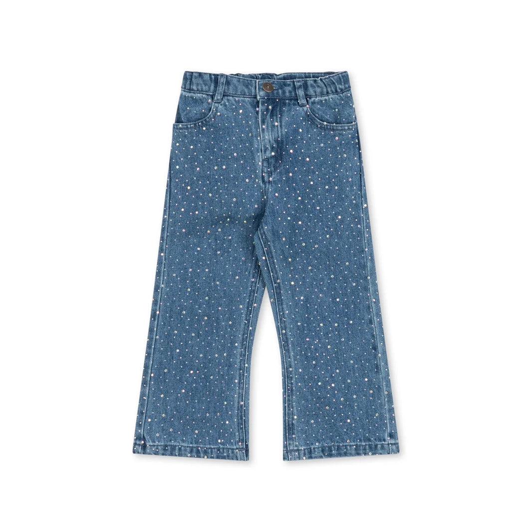 Konges Sløjd-Elba Sparkle Jeans Gots Denim Sparkle