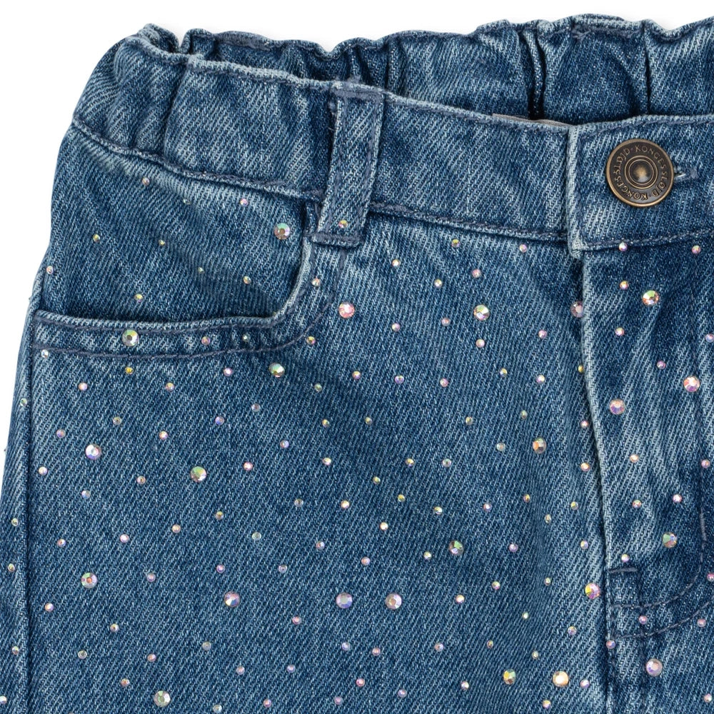 Konges Sløjd-Elba Sparkle Jeans Gots Denim Sparkle
