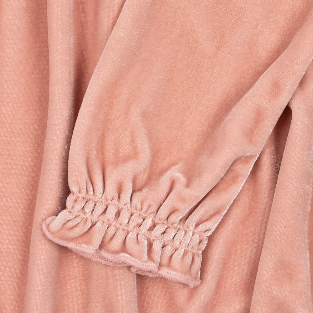 Konges Sløjd-Gia Bow Dress Grs Mellow Rose
