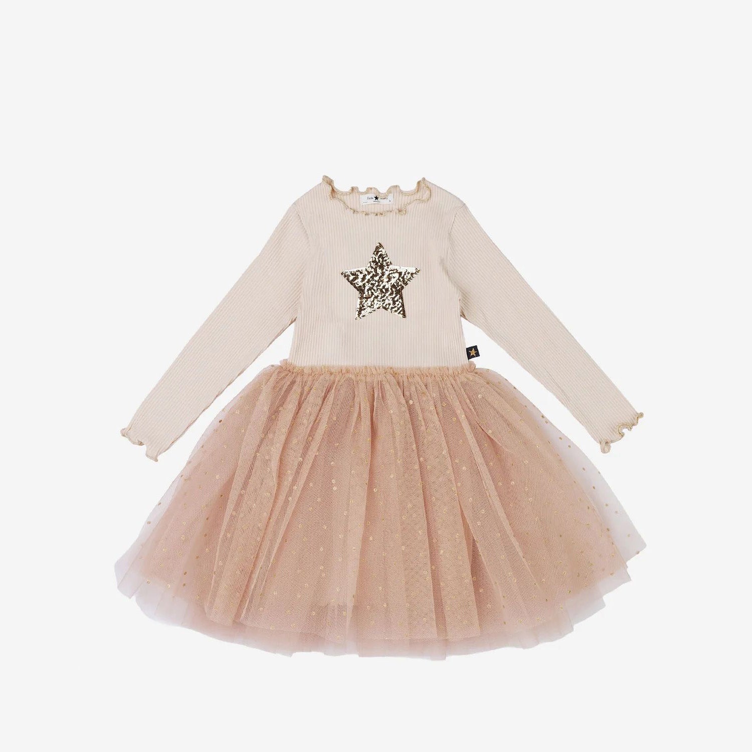 Petite Hailey-Madlyn Star Tutu Beige