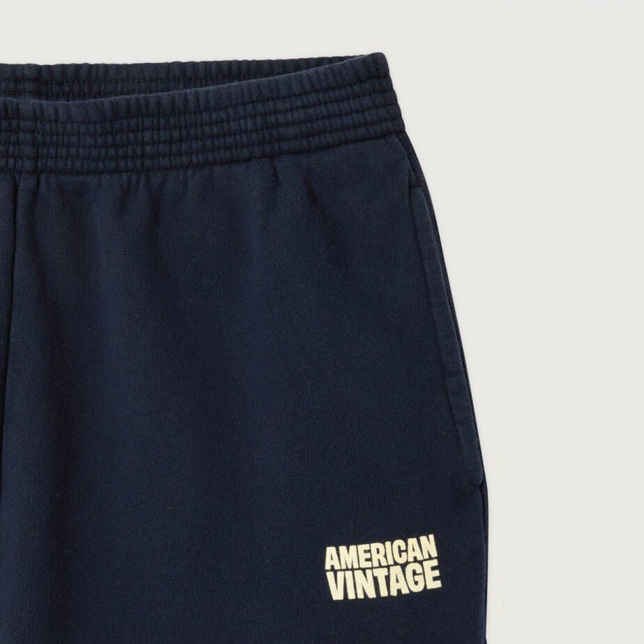 American Vintage-Women Jogging Plizzy Navy Vintage