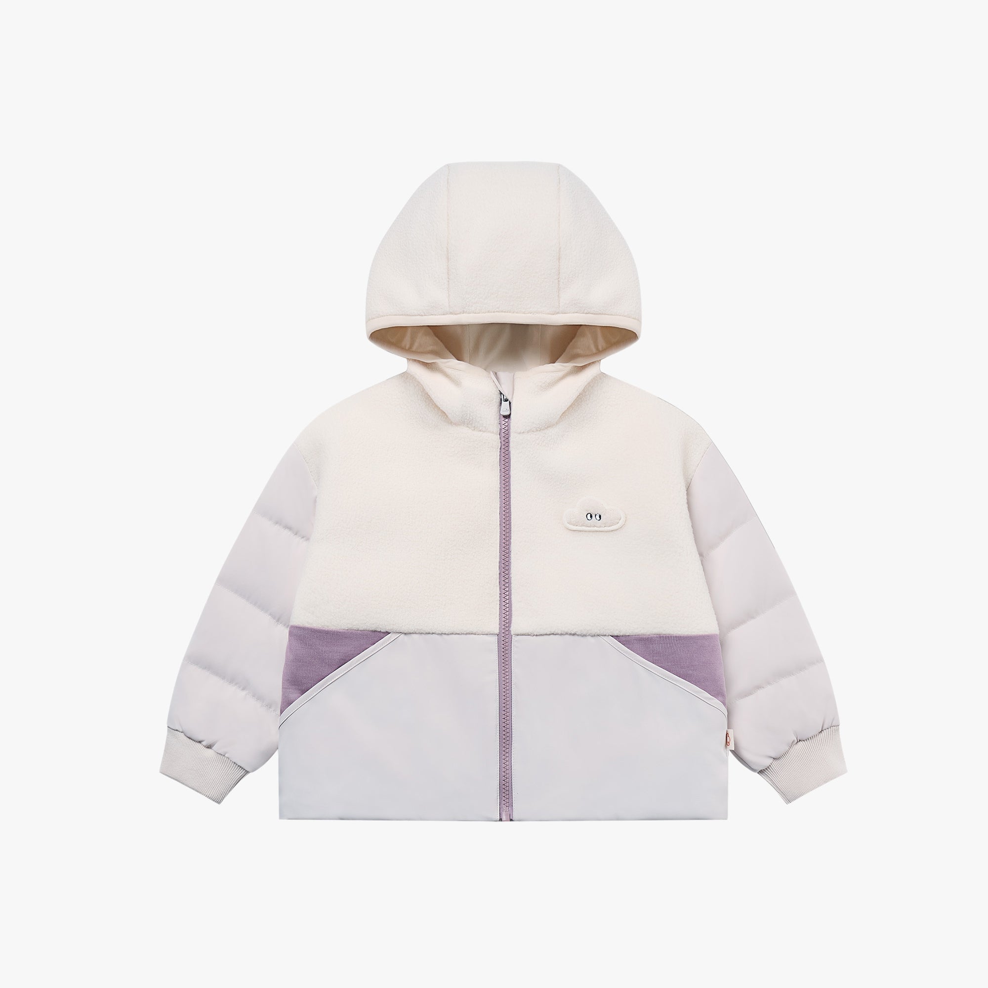 Petite Revery-Recycled Polyester Kids Down Jacket Cloud