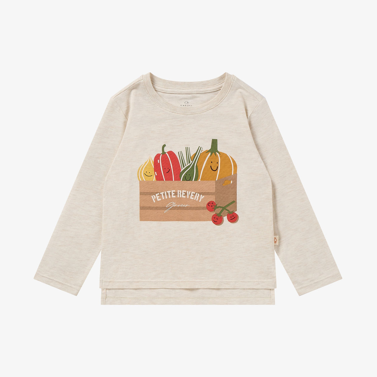 Petite Revery-Long Sleeve Tee Sea Salt