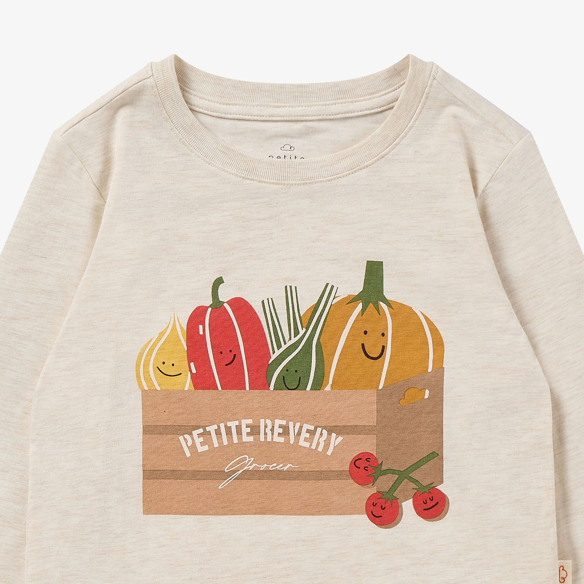 Petite Revery-Long Sleeve Tee Sea Salt