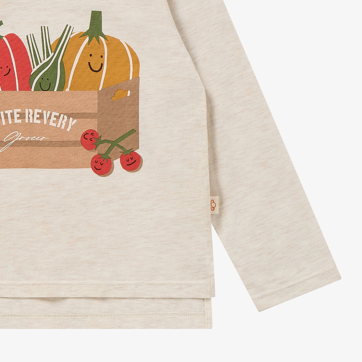 Petite Revery-Long Sleeve Tee Sea Salt