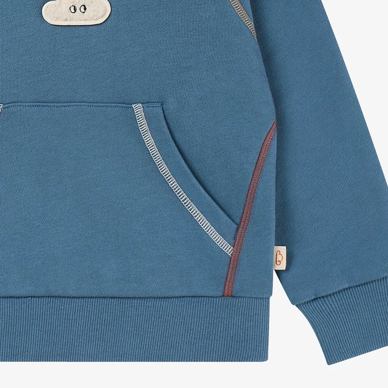 Petite Revery-Hooded Sweater Oceanview