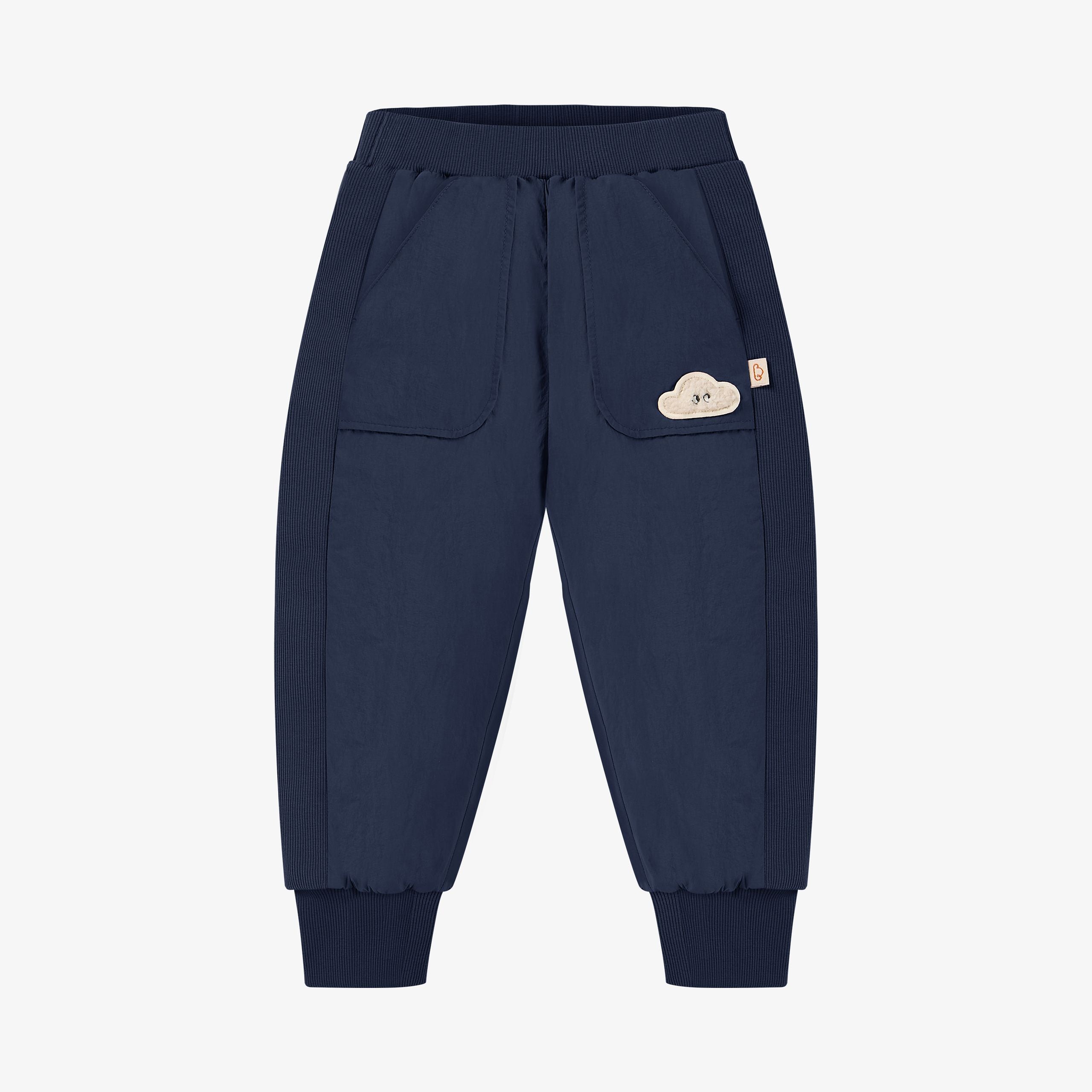 Petite Revery-Recycled Nylon Pants Blueberry