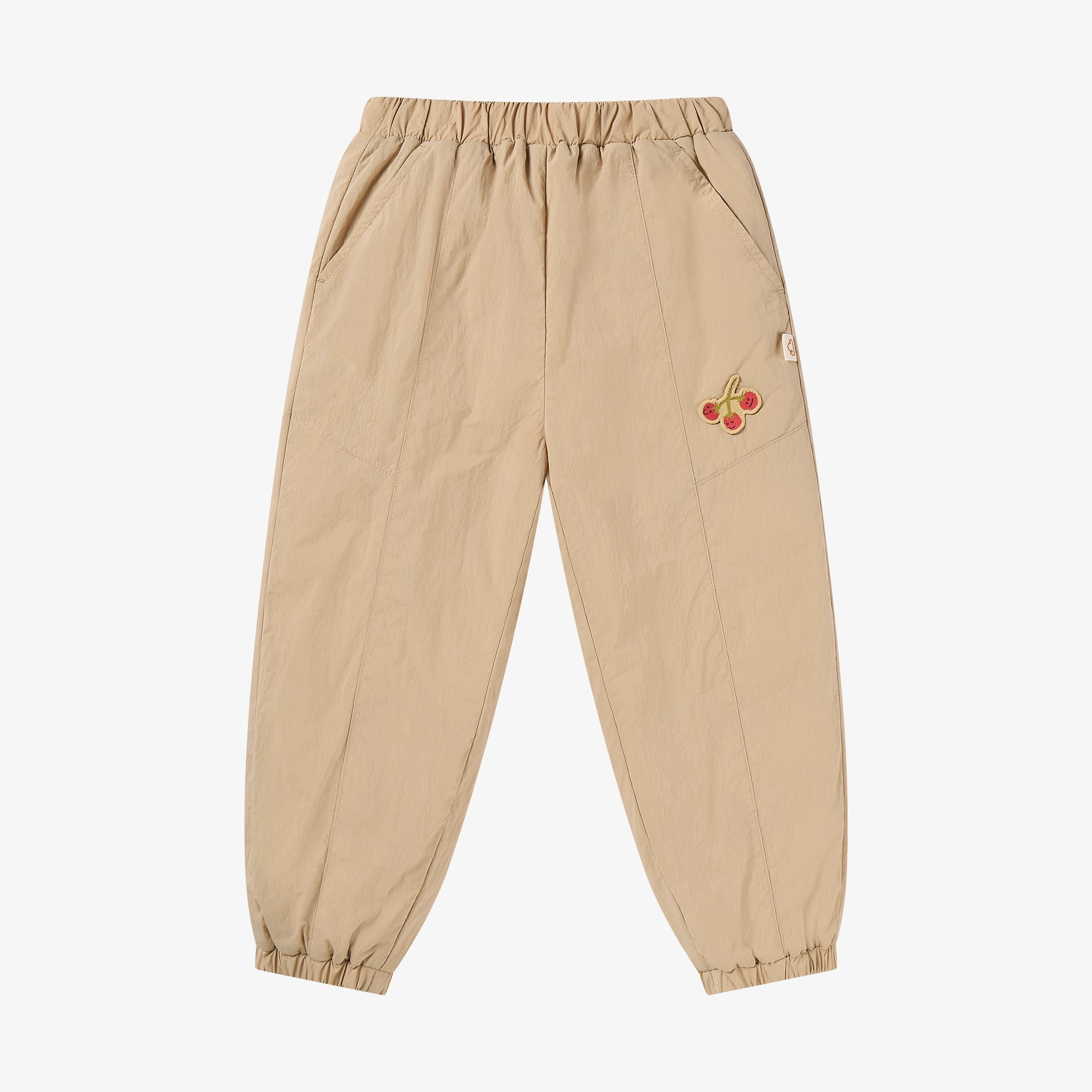 Petite Revery-Recycled Nylon Pants Toast