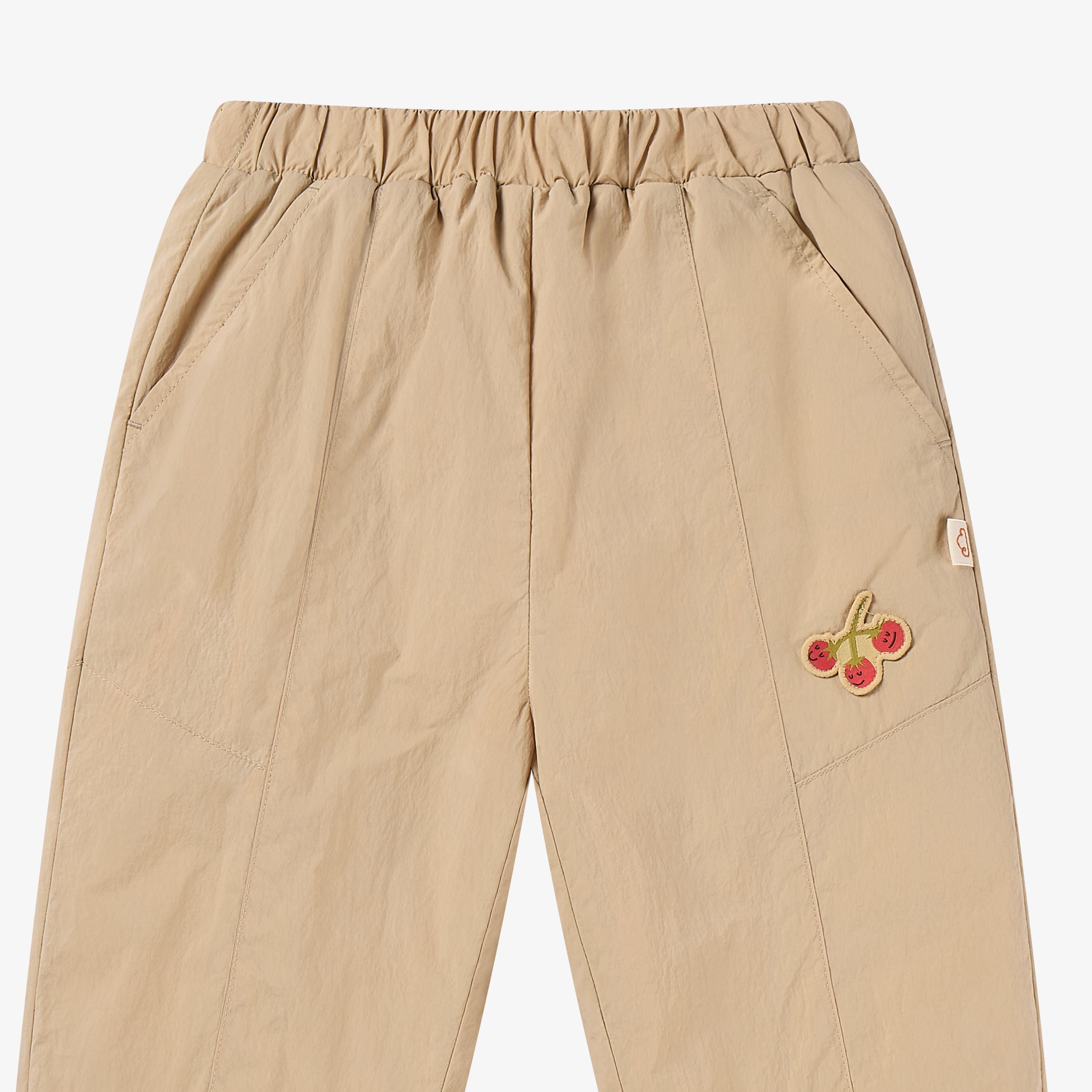 Petite Revery-Recycled Nylon Pants Toast