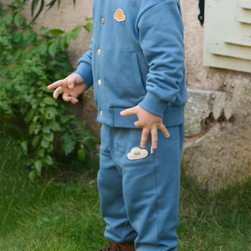 Petite Revery-Kids Joggers Oceanview