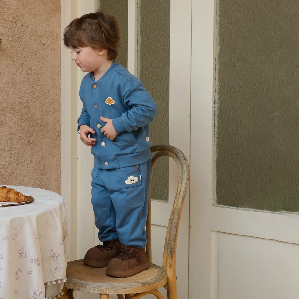 Petite Revery-Kids Joggers Oceanview
