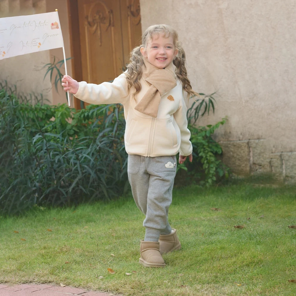 Petite Revery-Kids Joggers Slate Gray