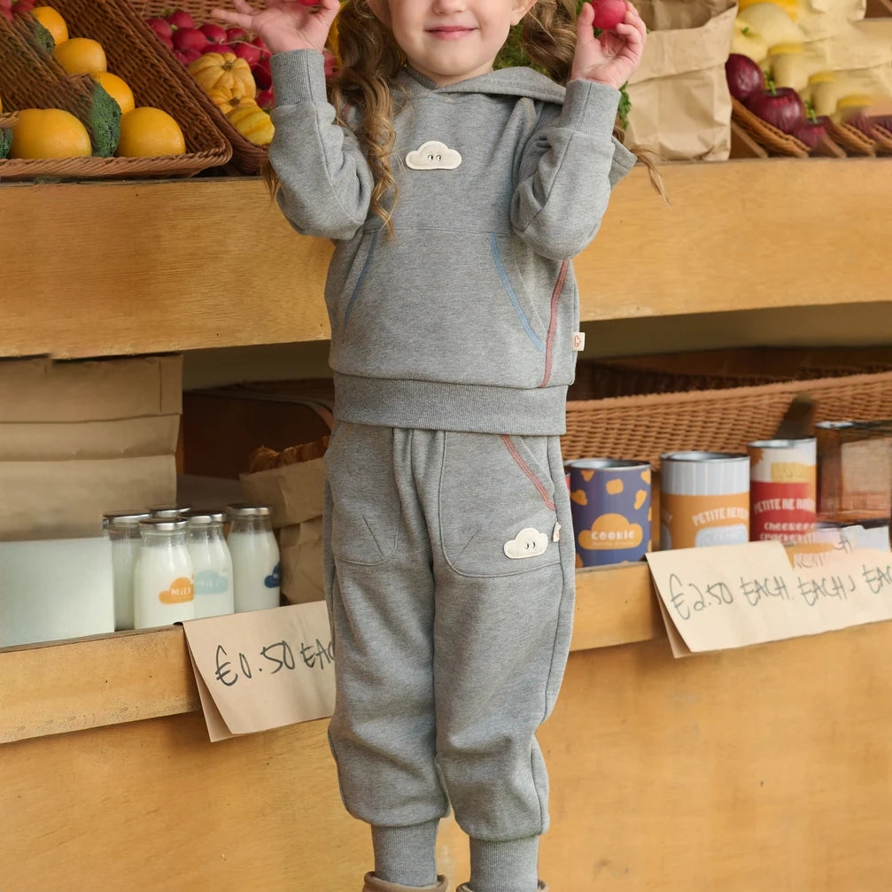 Petite Revery-Kids Joggers Slate Gray