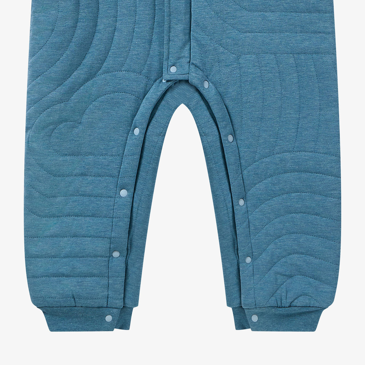 Petite Revery-Quilted Cloud Romper Oceanview