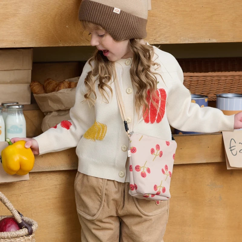 Petite Revery-Knit Cardigan Jet Stream