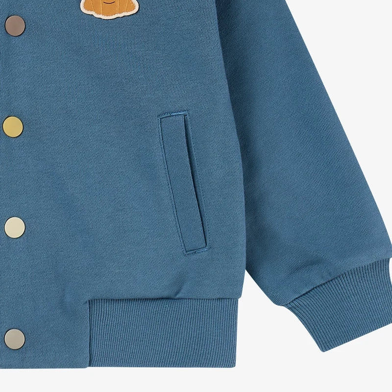 Petite Revery-Baseball Jacket Oceanview