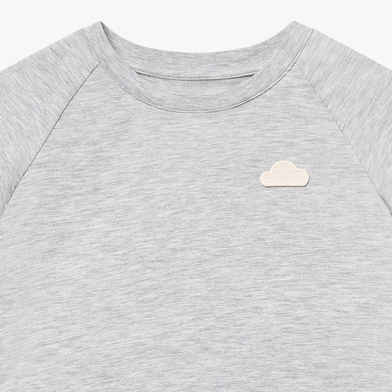 Petite Revery-Kids Short Sleeve Tee Fog Grey