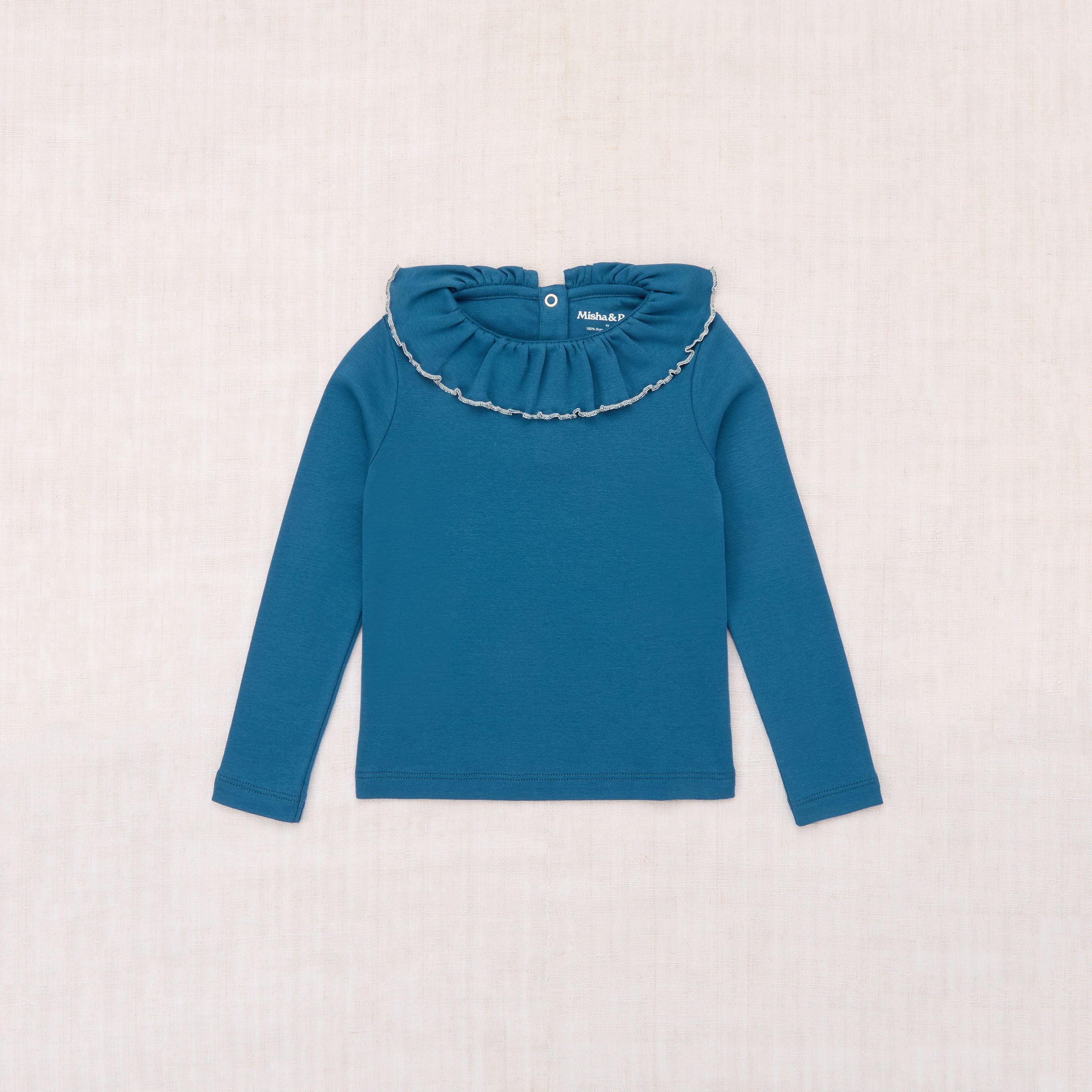 Misha & Puff-Paloma Top Blue Smoke