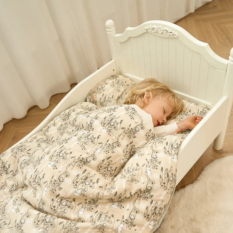 Nest Designs-Toddler Blanket Set Peach Meadow