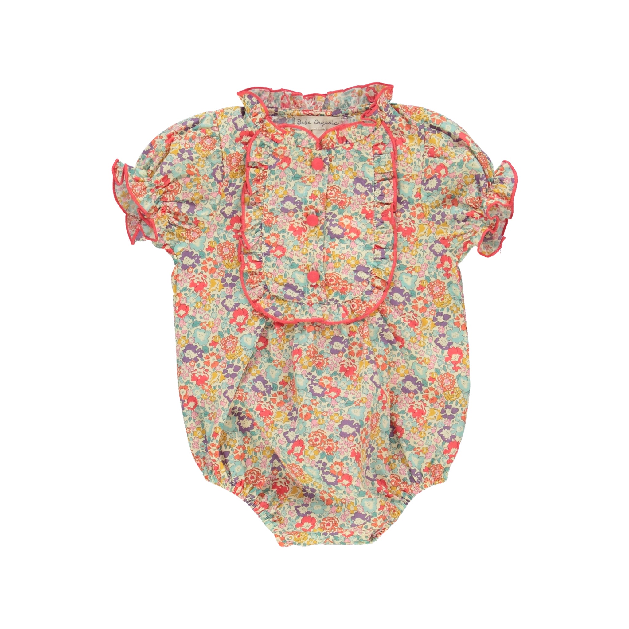 Bebe Organic-Phoebe Romper Liberty Michelle