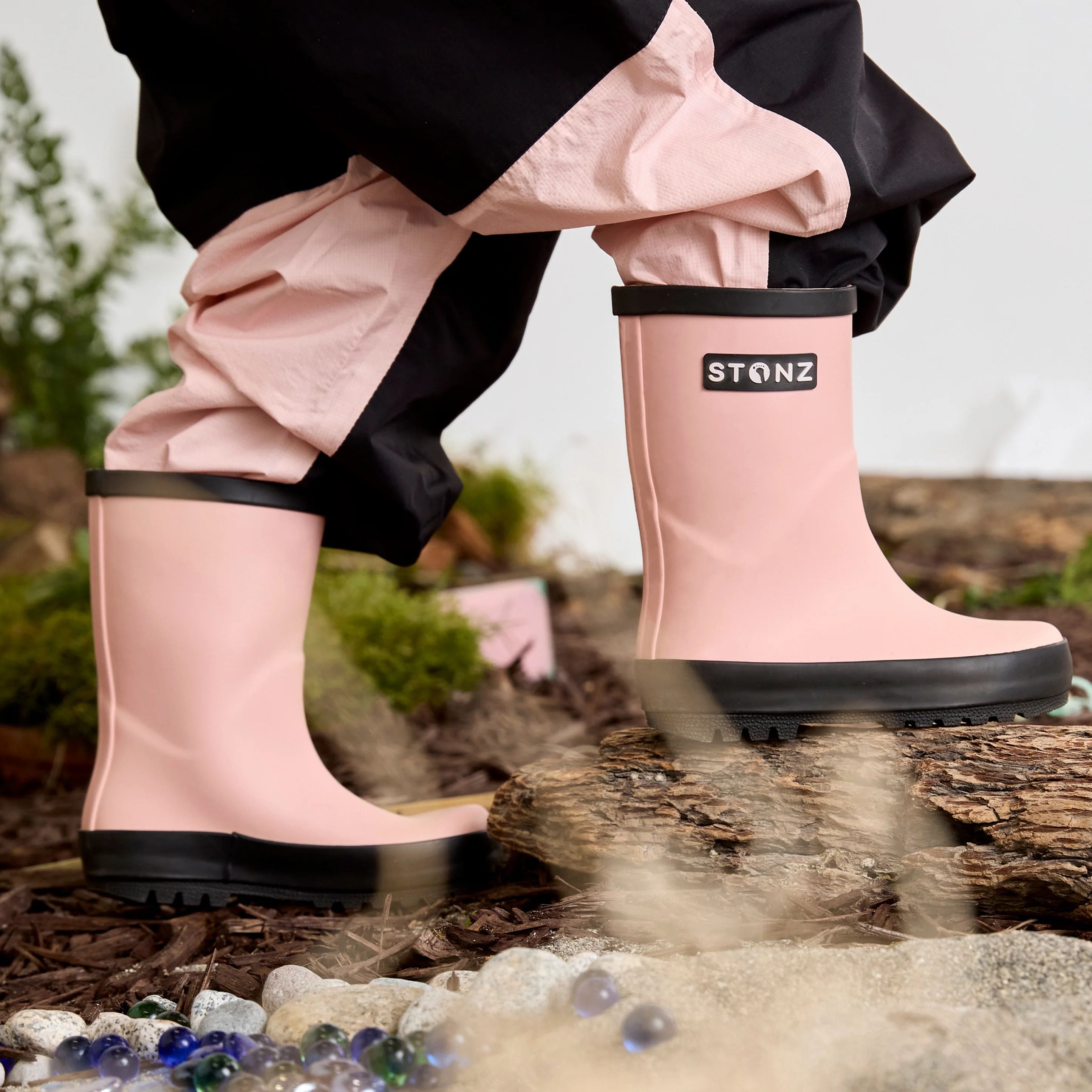 Stonz-Original Rain Boots Toddler & Kid Haze Pink