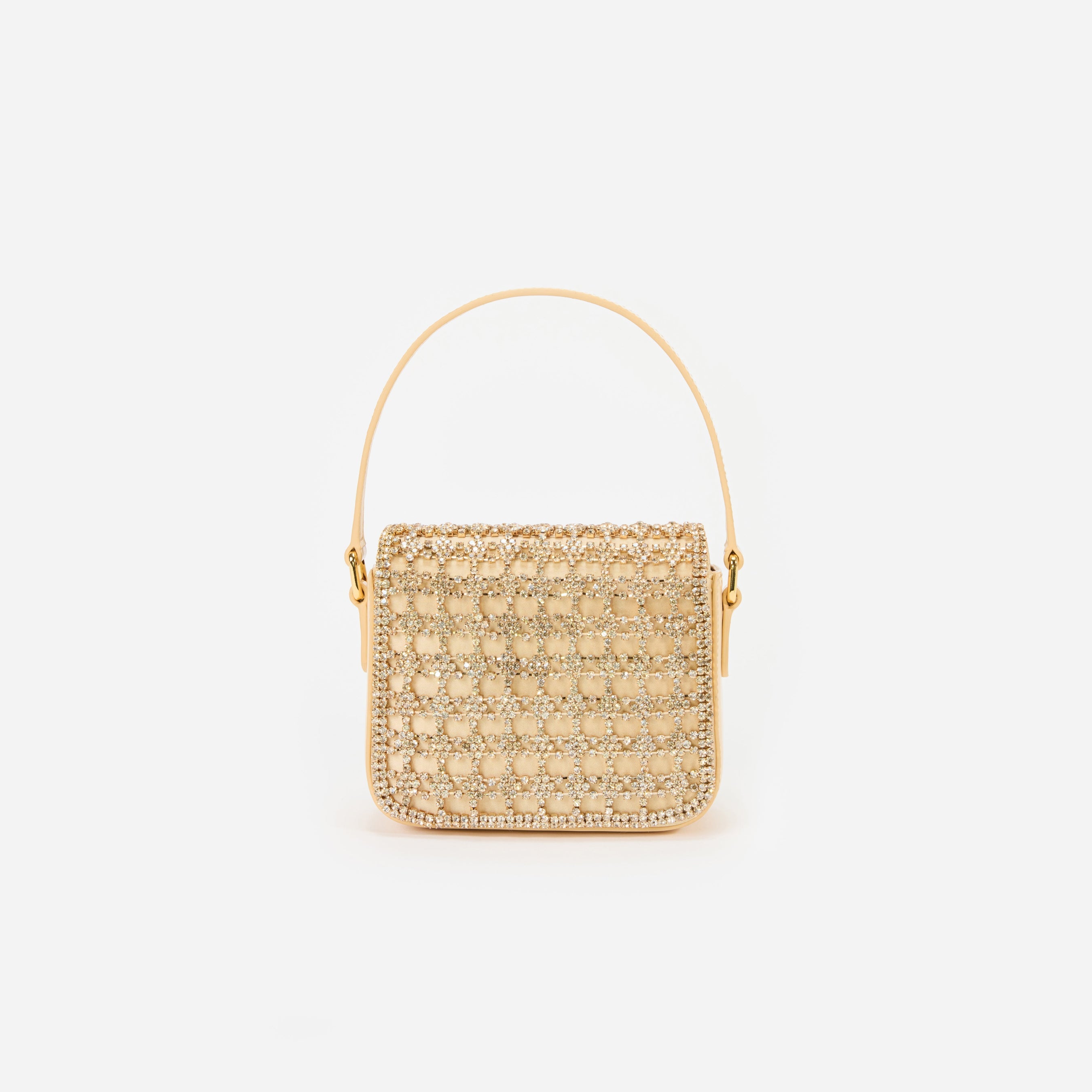 Gold Crystal Micro Bag