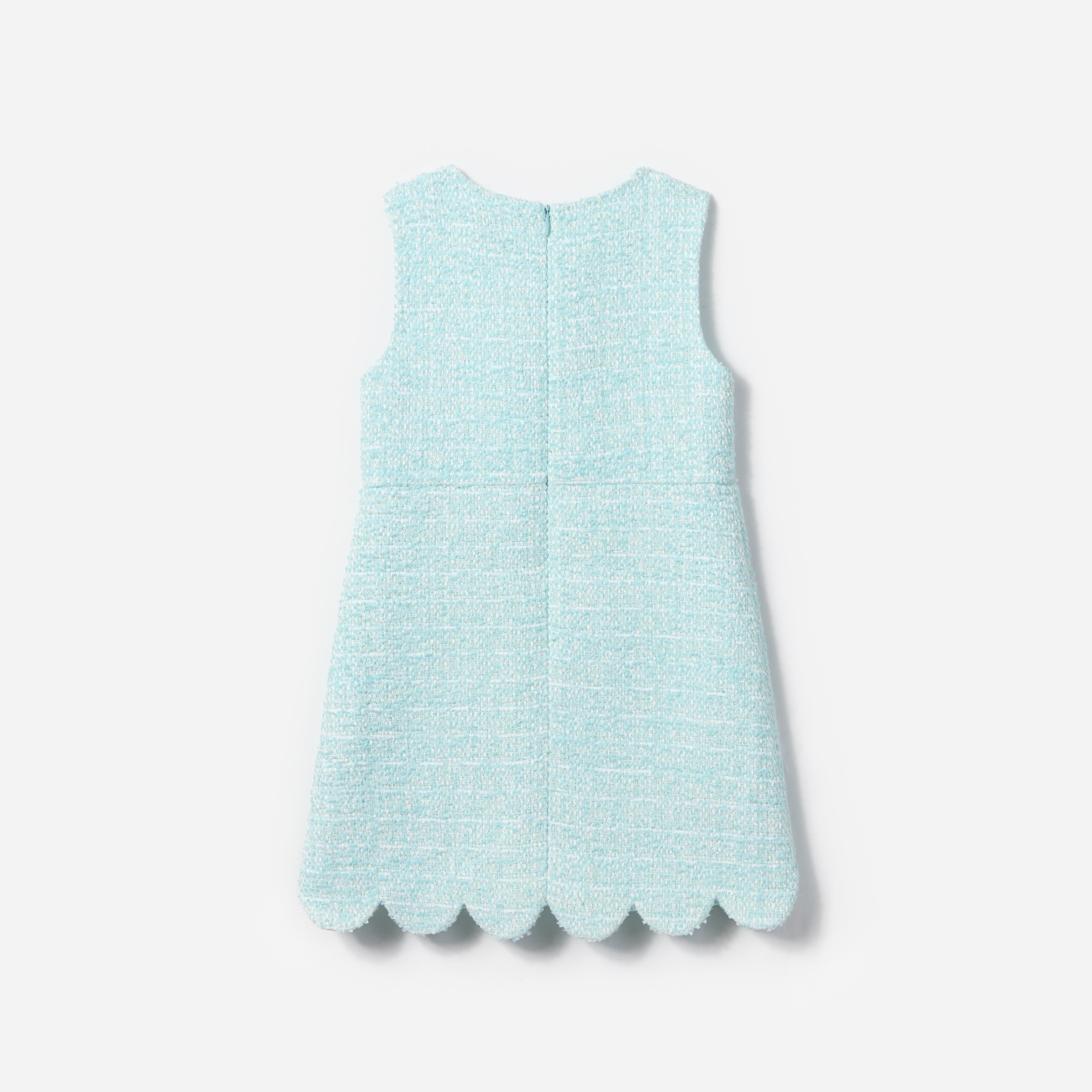 MINT BOUCLE DRESS