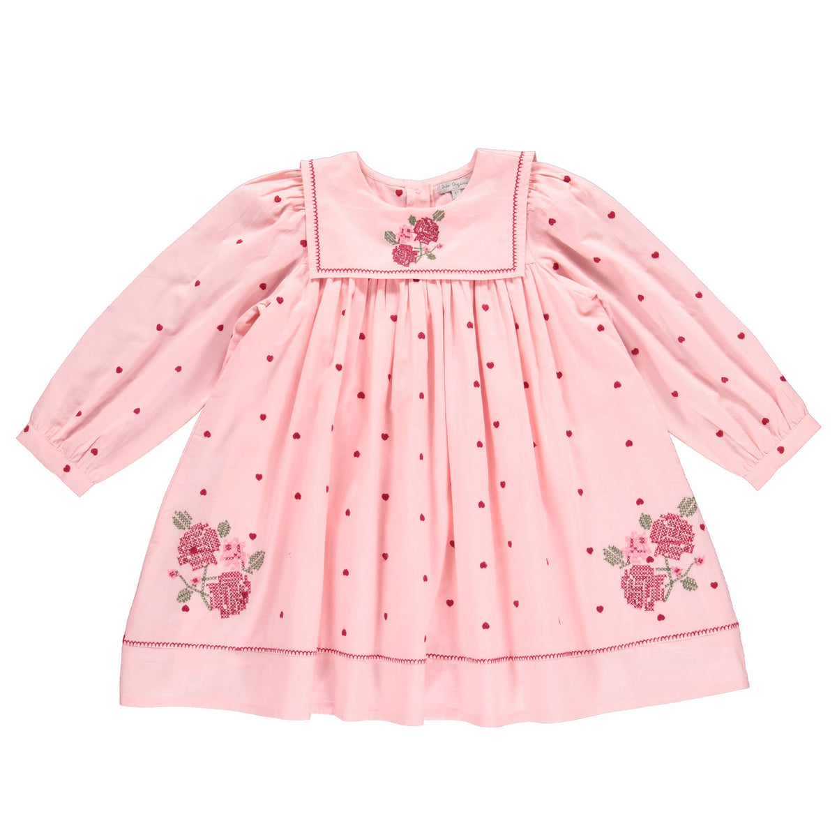 Bebe Organic-Rose Dress We Heart Roses