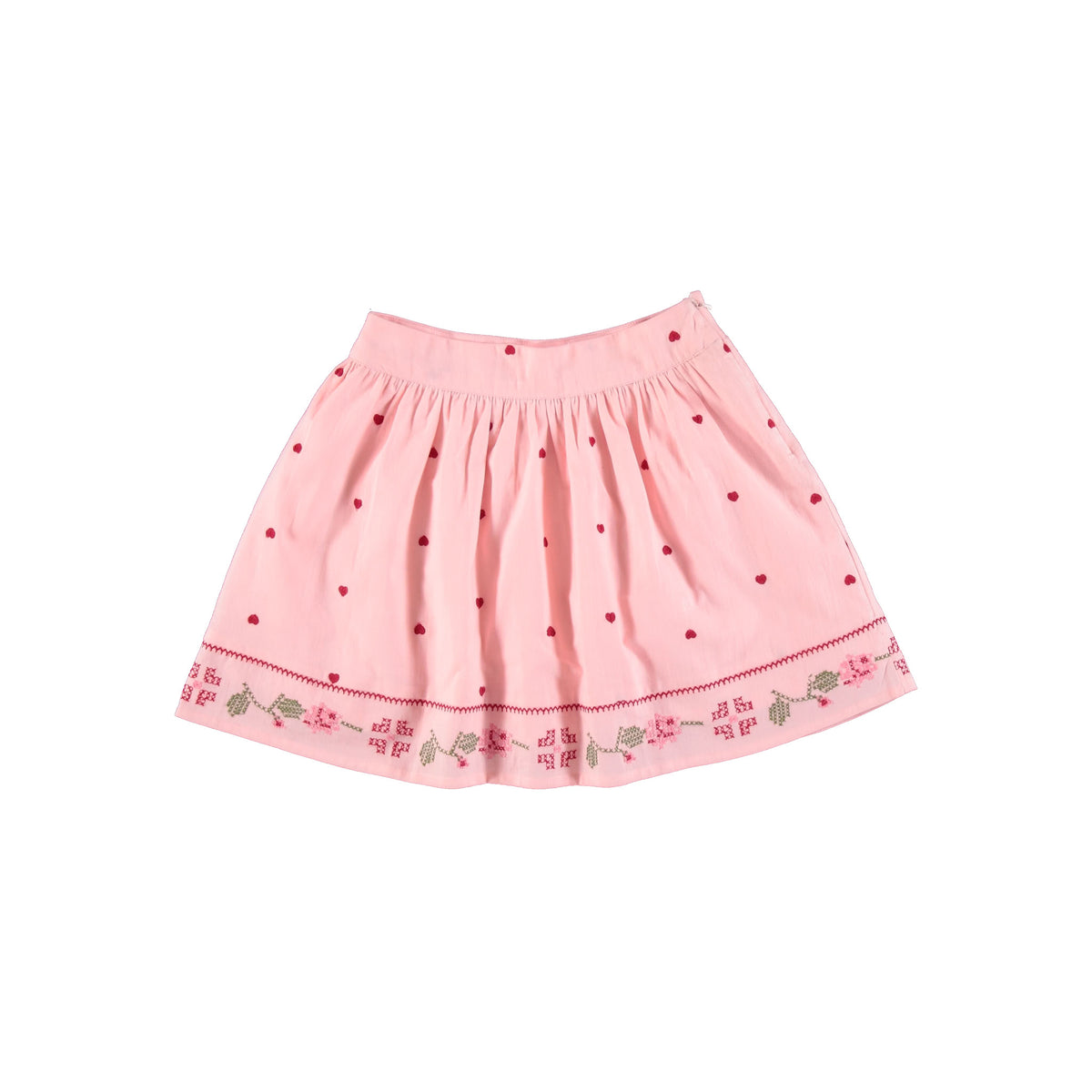 Bebe Organic-Rose Skirt We Heart Roses