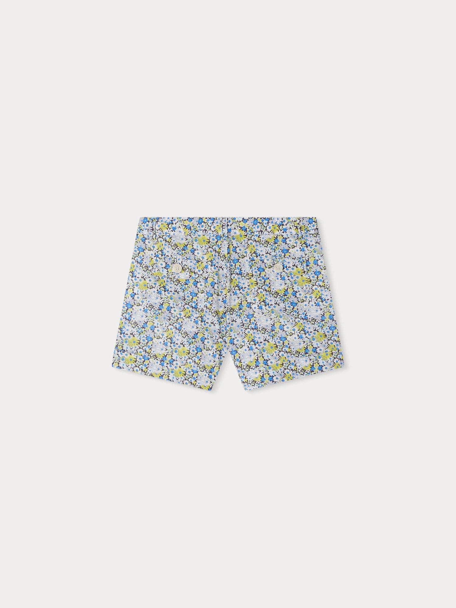 Calista Bermuda Shorts blue flowers