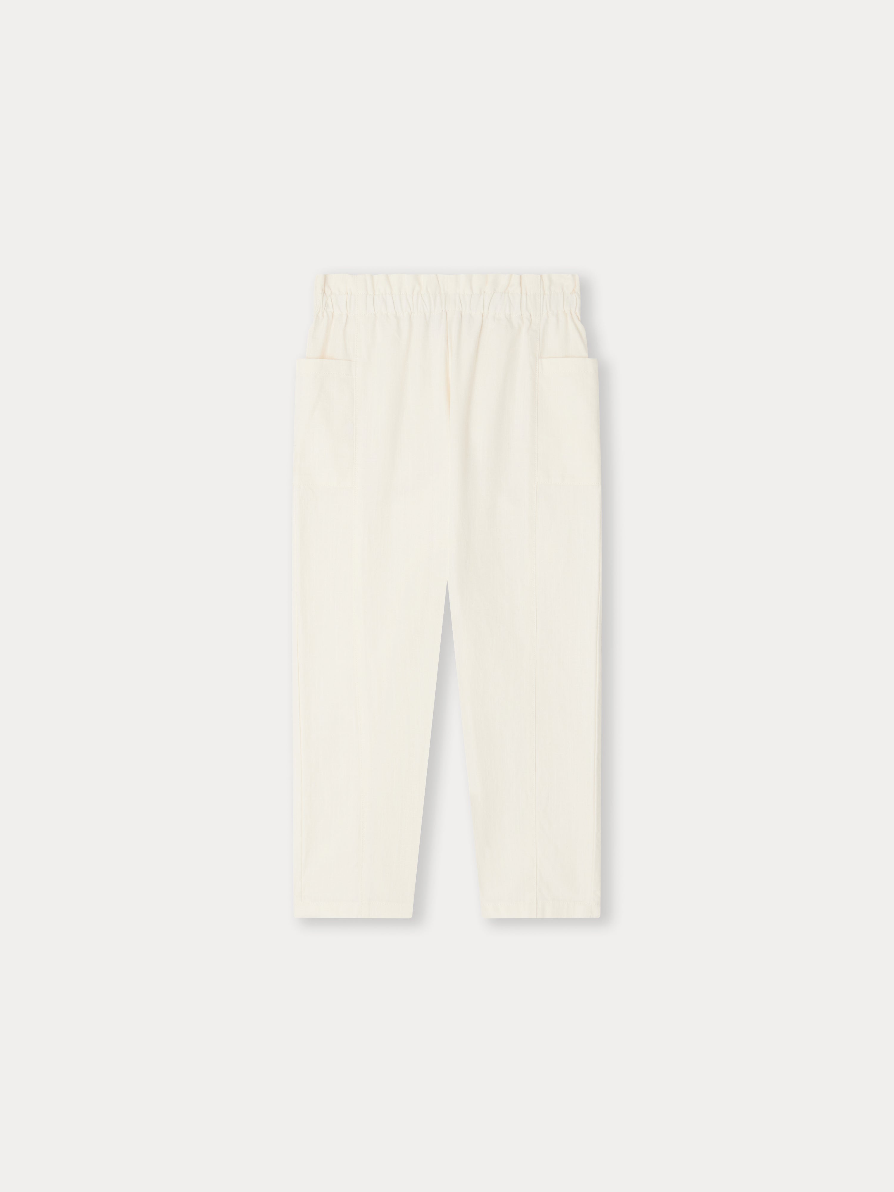 PANTALON TICHE-BLANC LAIT