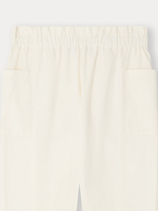 PANTALON TICHE-BLANC LAIT