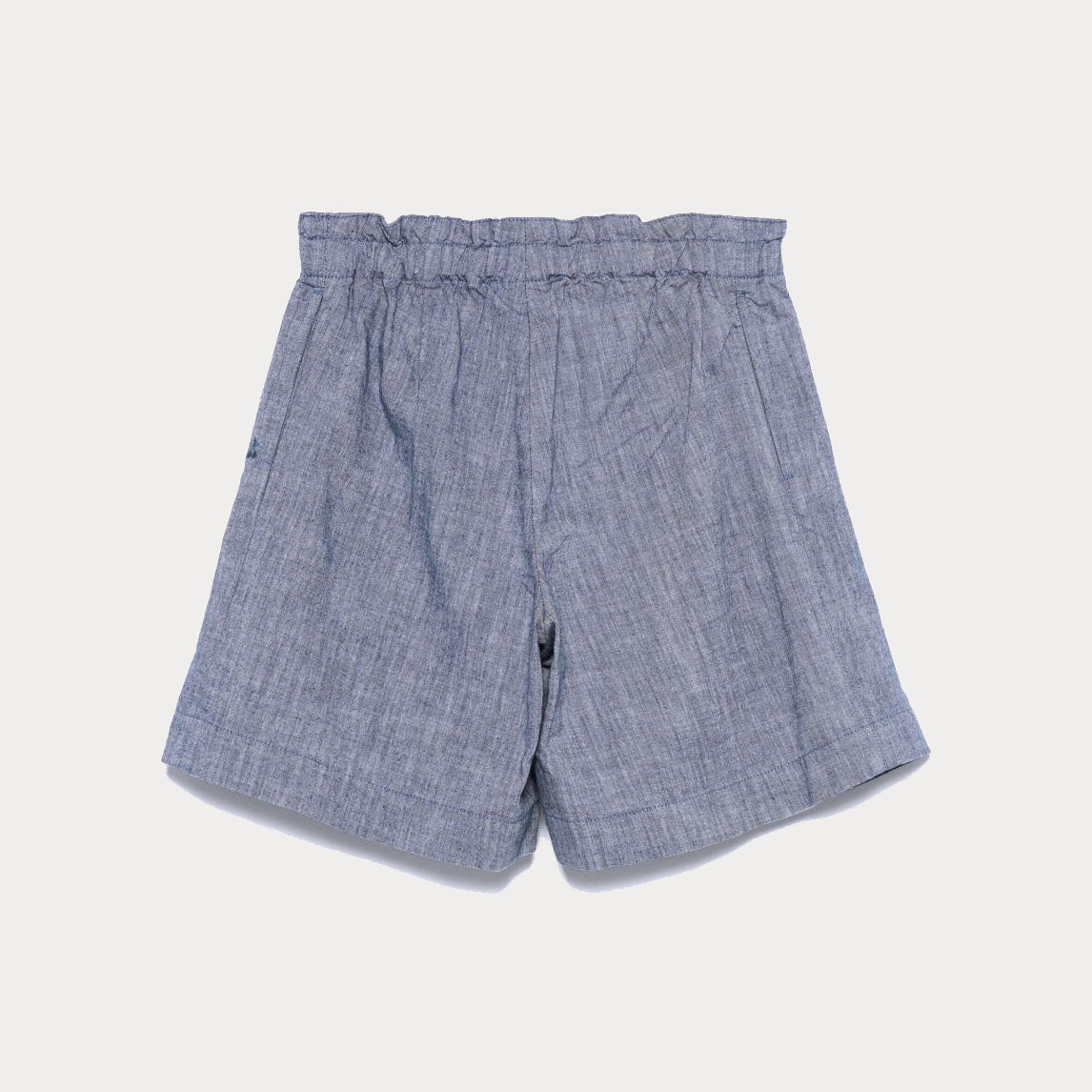 Bonpoint-Girls Blue Cotton Shorts