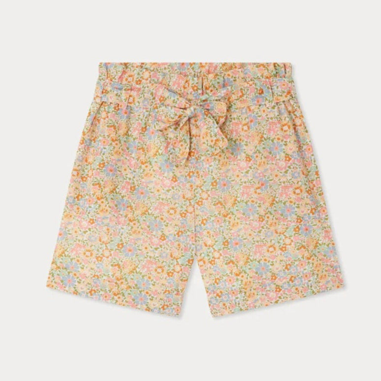 Bonpoint-Elmie belted shorts made with Liberty fabrics