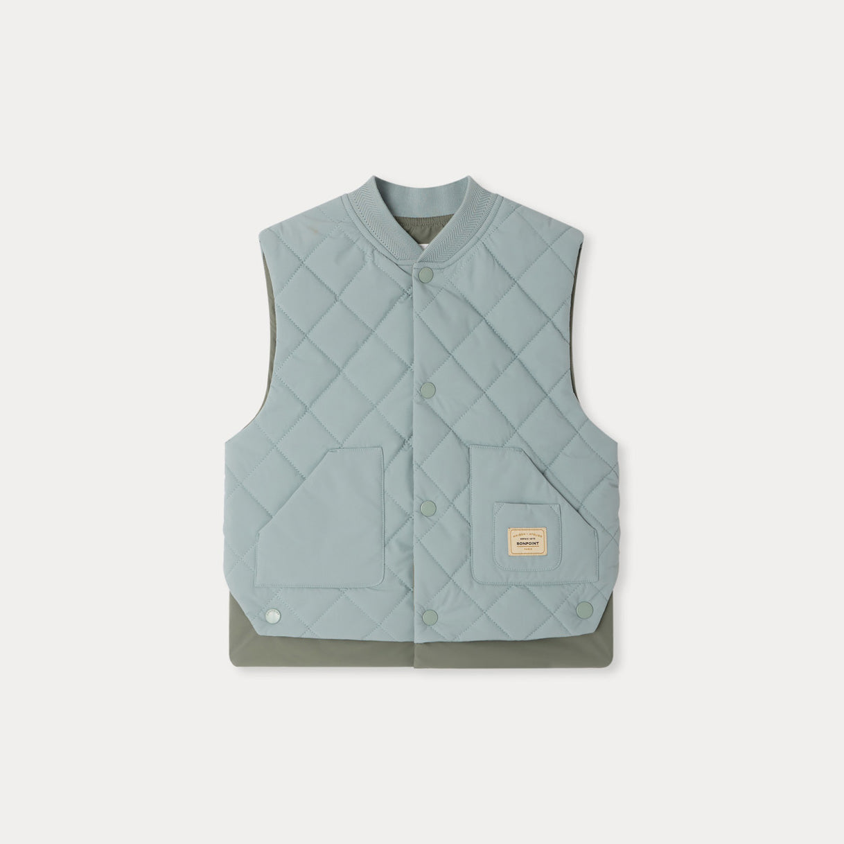 Bonpoint-Veste Leo Upb Bleu Mer