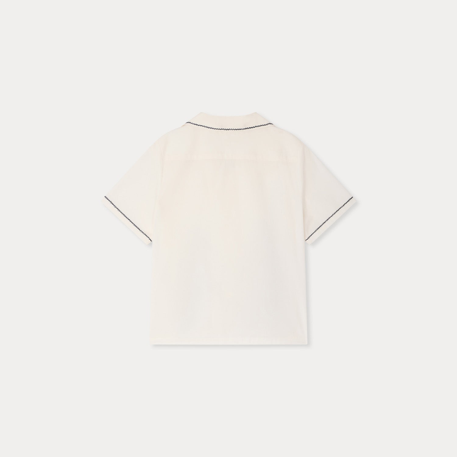 Bonpoint-Chemise Steve Upb Blanc Lait