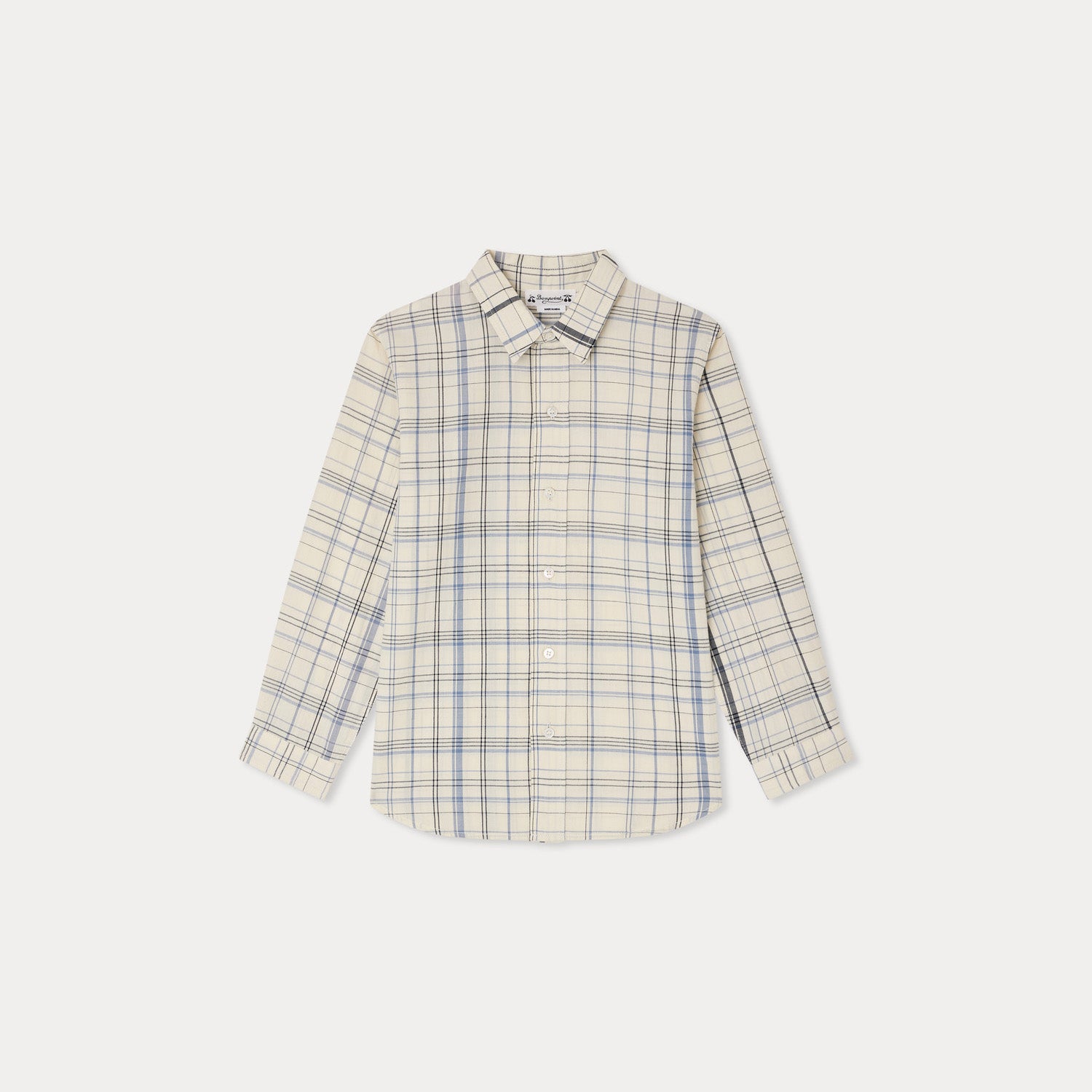 Bonpoint-Chemise Daho Ca Bleu