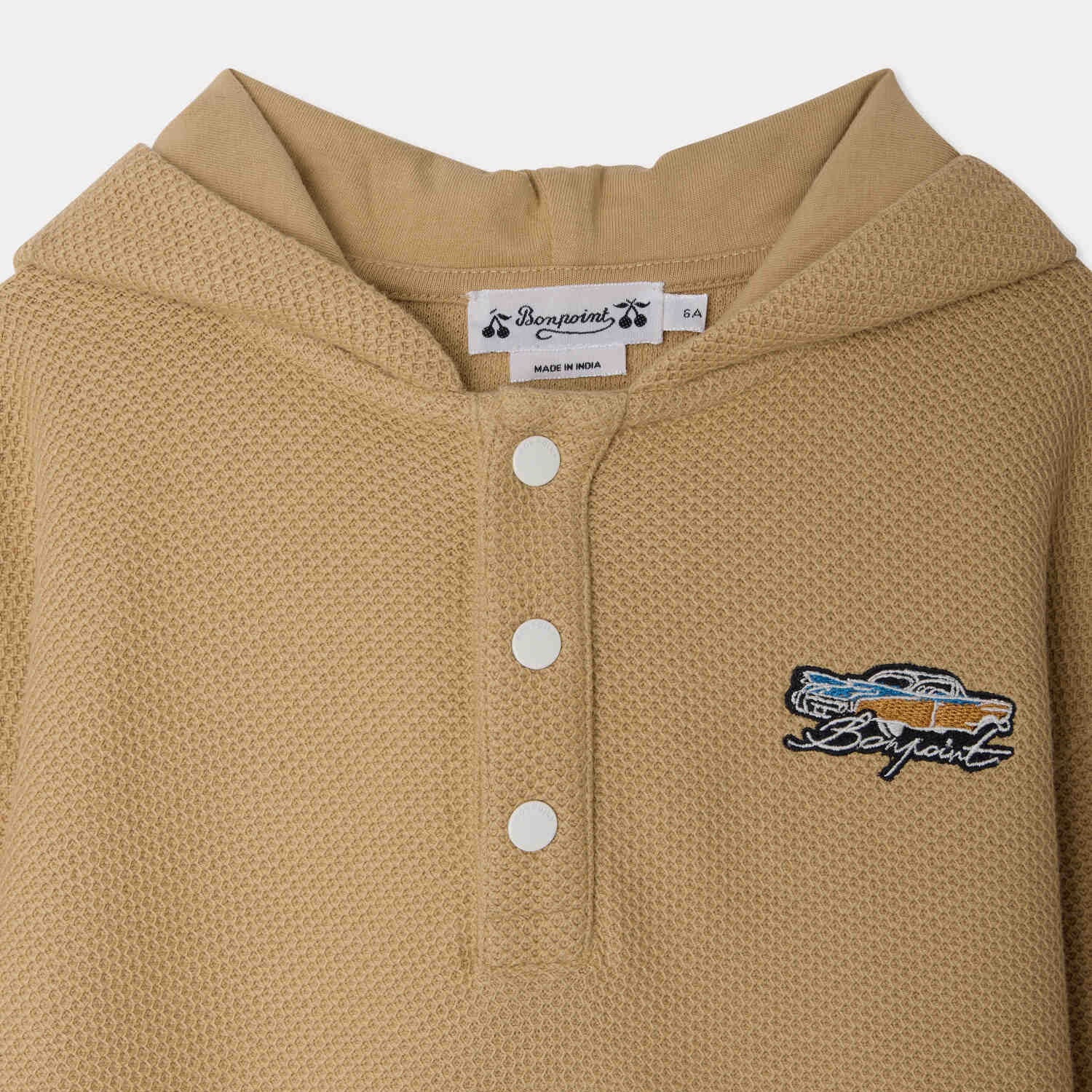 Bonpoint-Boys Sweat Edan Beige