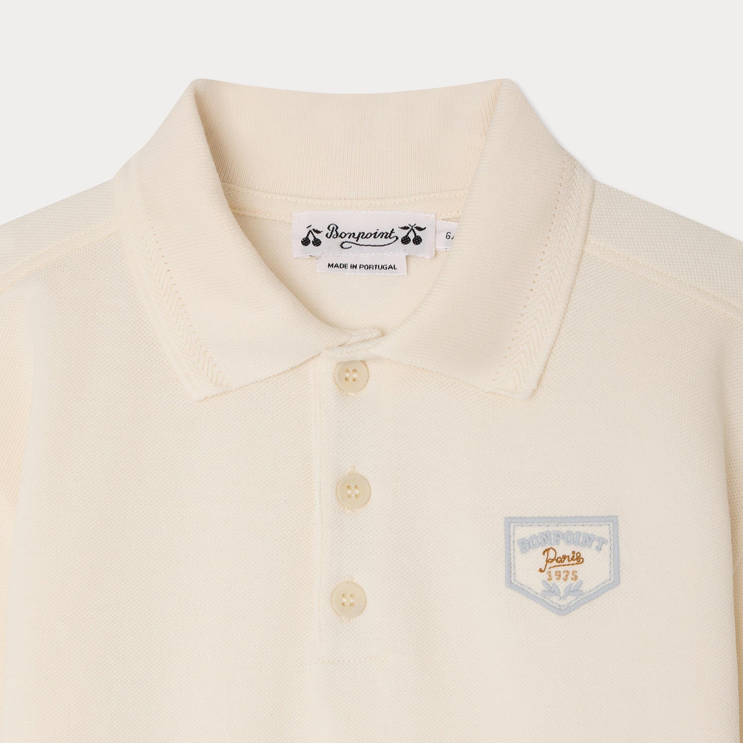 Bonpoint-Polo Lorris Upb Blanc Lait