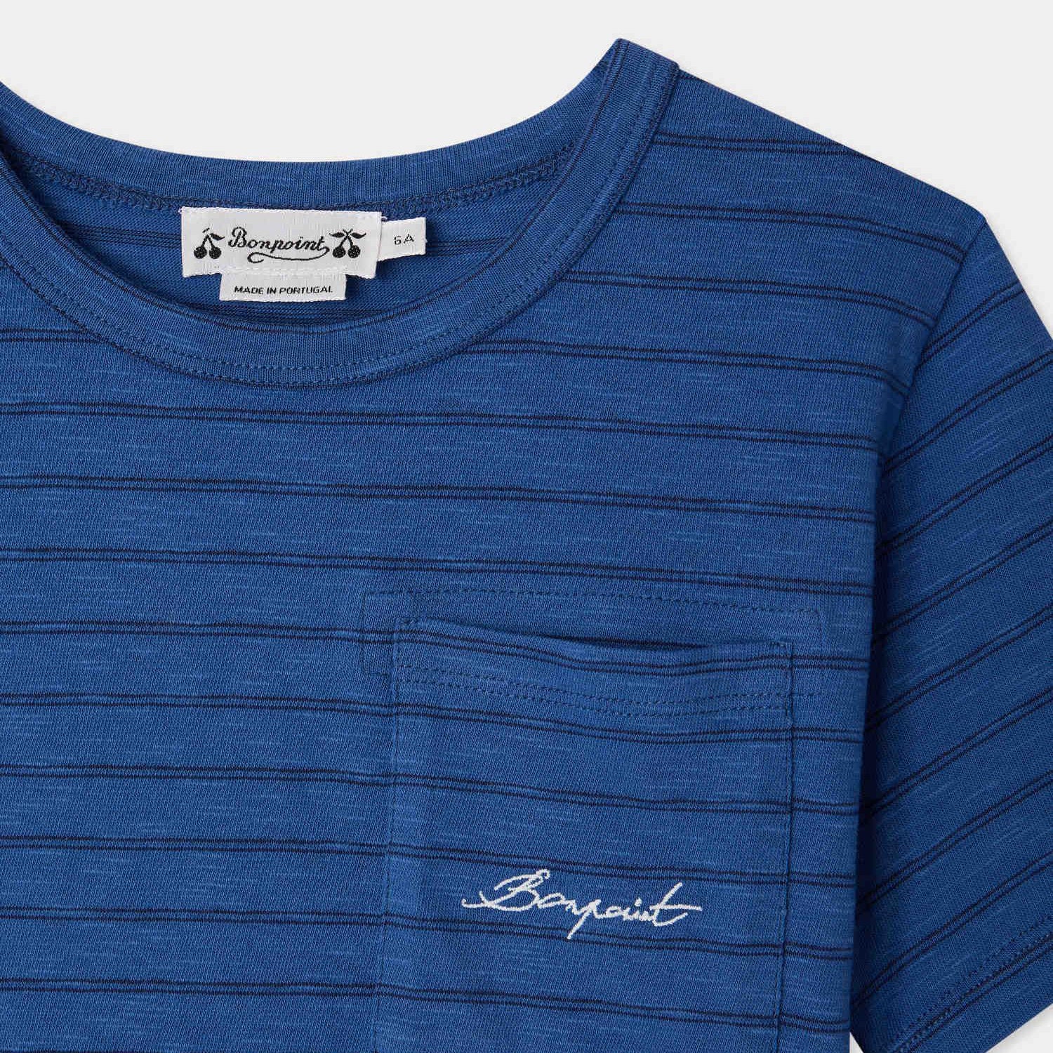 Bonpoint-Boys T-Shirt Elrador Bleu Intense