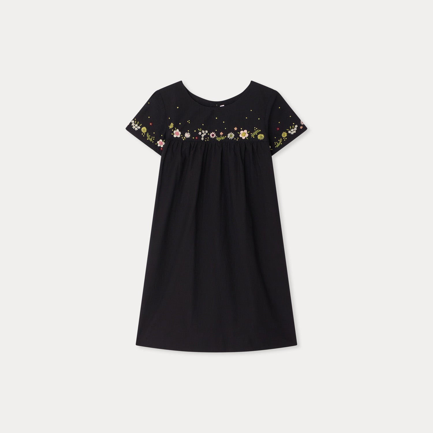 Bonpoint-Robe Arabesque Faux Noir