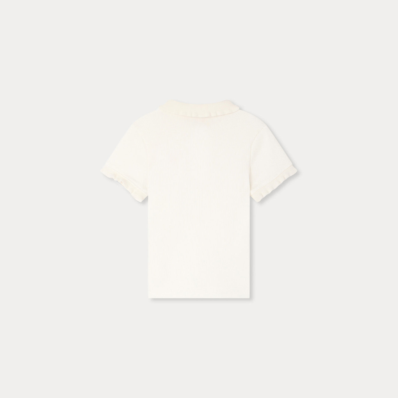 Bonpoint-T-Shirt Gina Upb Blanc Lait