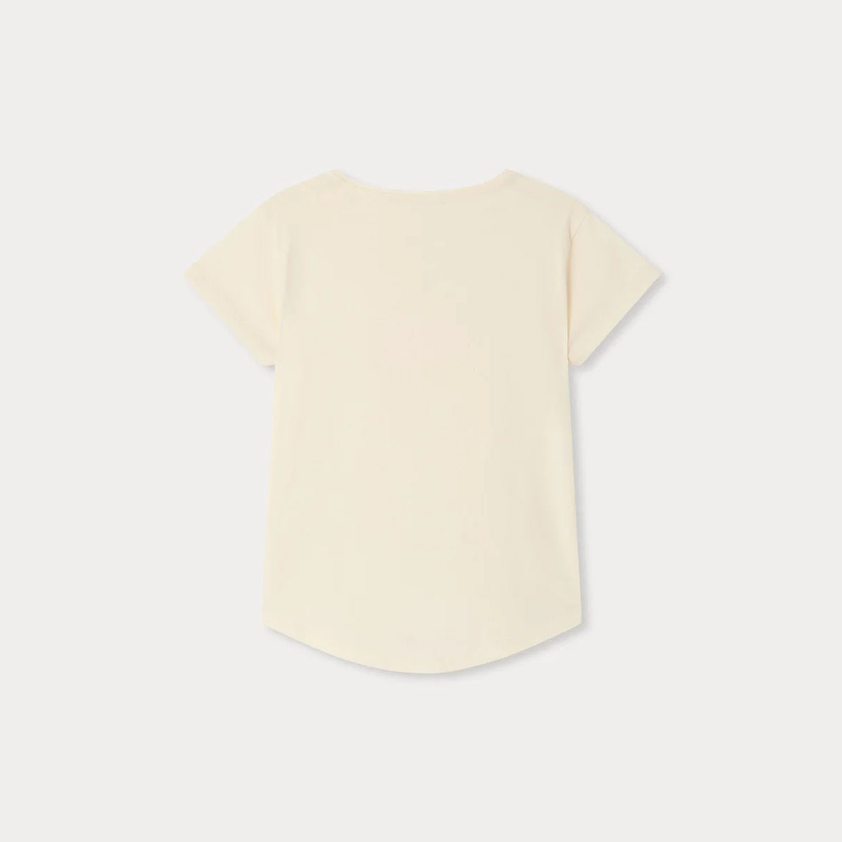 Bonpoint-Girls T-Shirt Aada Ecru