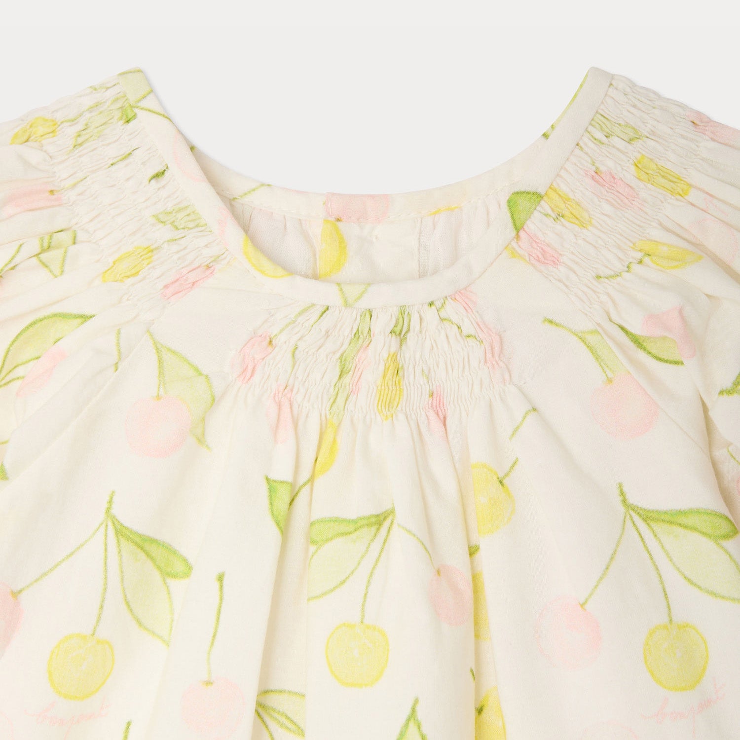 Bonpoint-Robe Luce Imp Rose Poudre