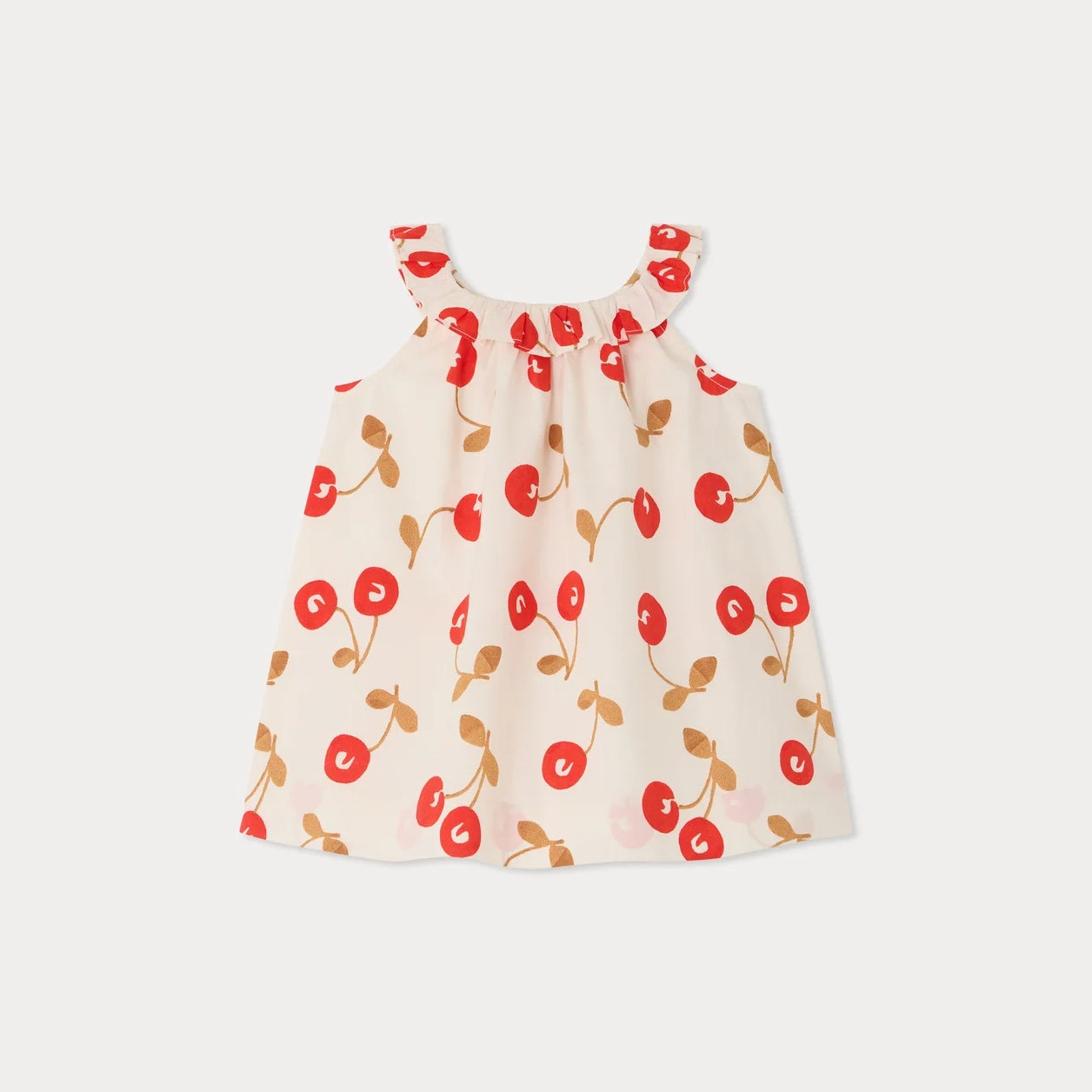 Bonpoint-Baby Robe Niniki Ecru