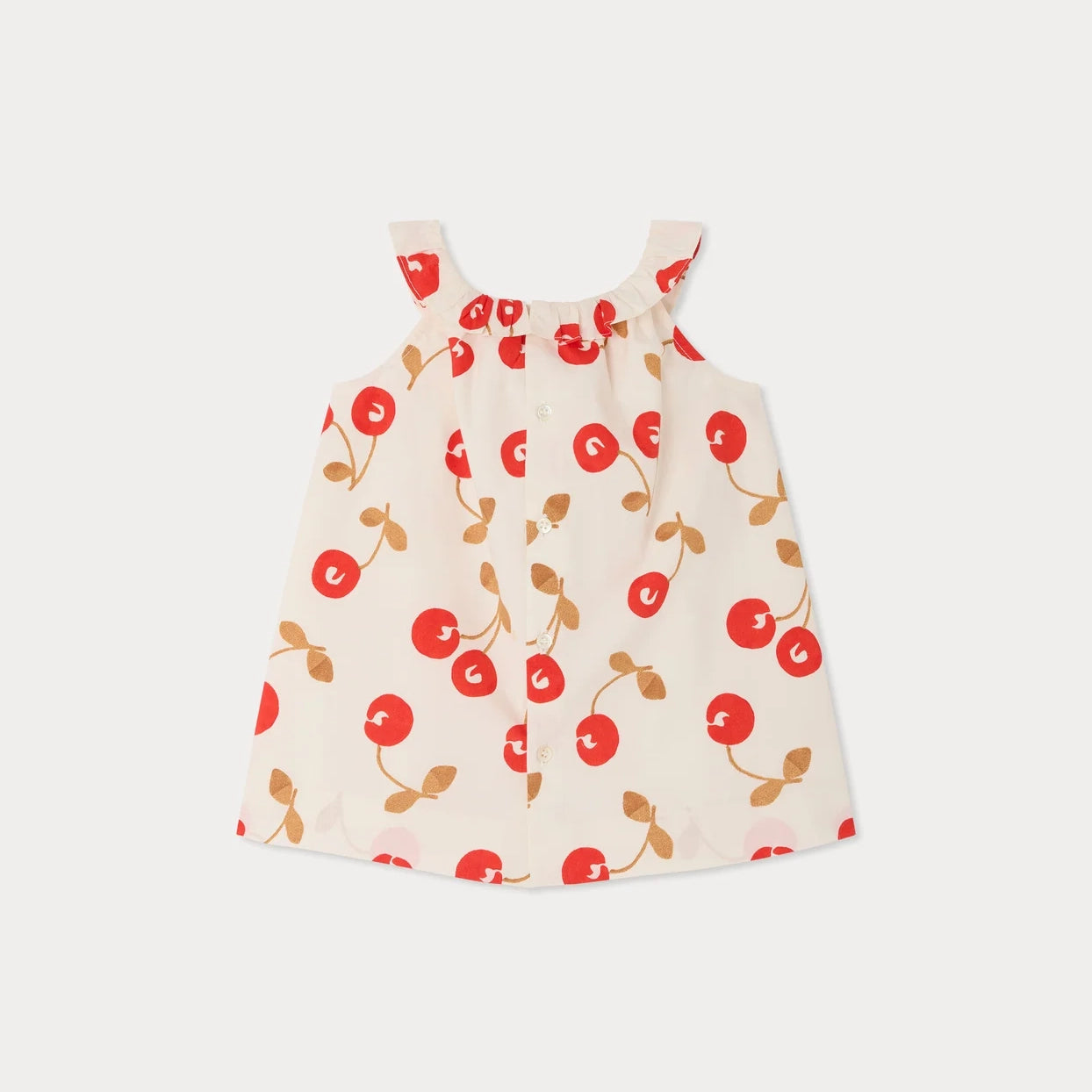 Bonpoint-Baby Robe Niniki Ecru