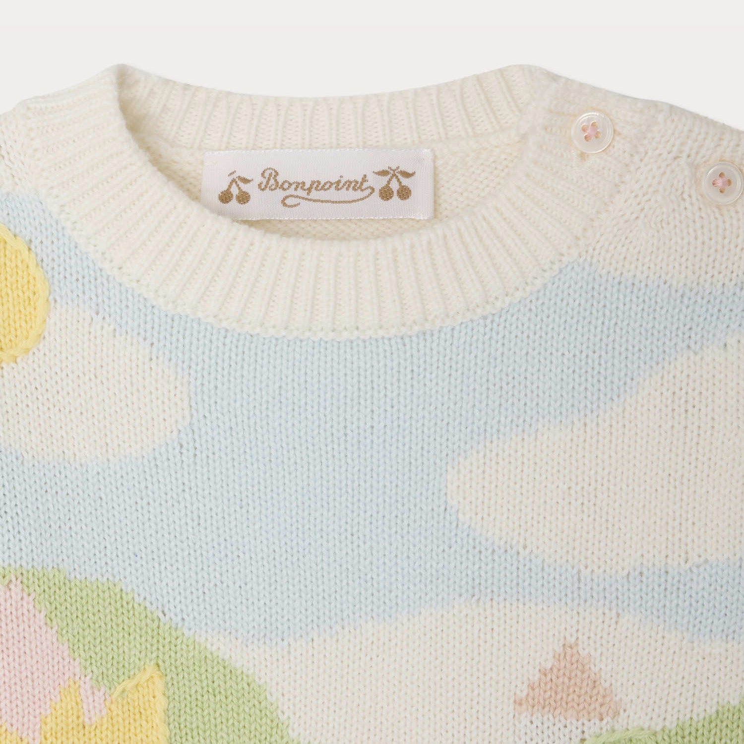 Bonpoint-Pull Almire Jaune