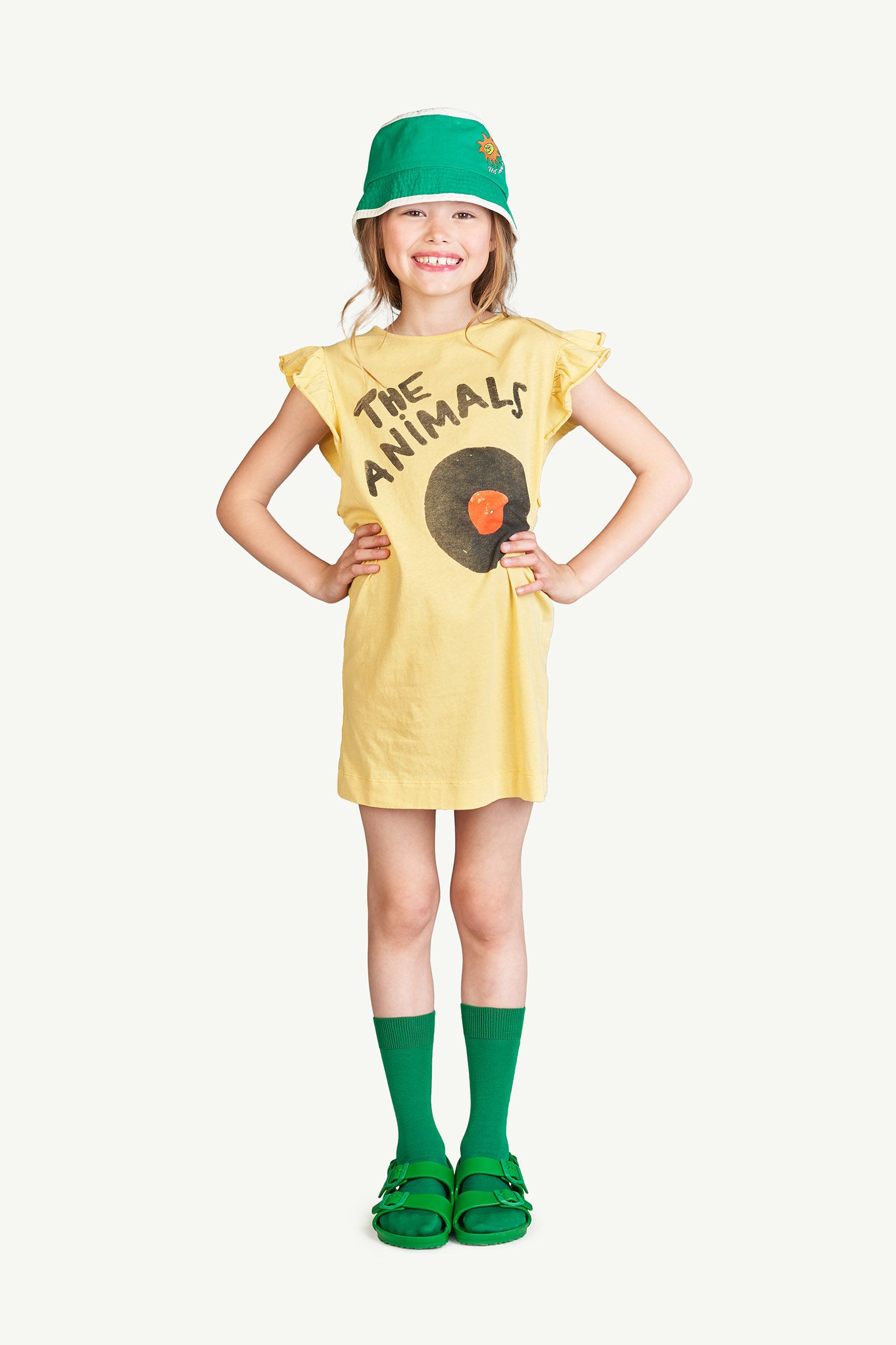 HEN SOCKS - GREEN